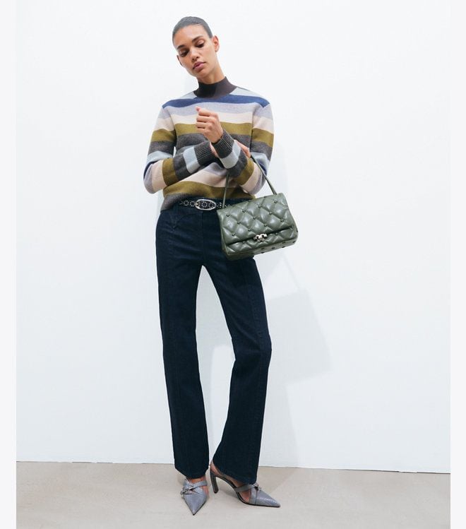 Giày slingback Multi Buckle
