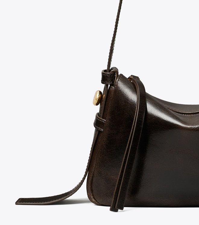 Túi đeo vai Small Romy hiệu ứng distressed