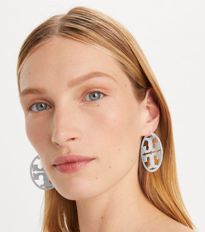 Tory Burch - Bông tai Icon Hoop