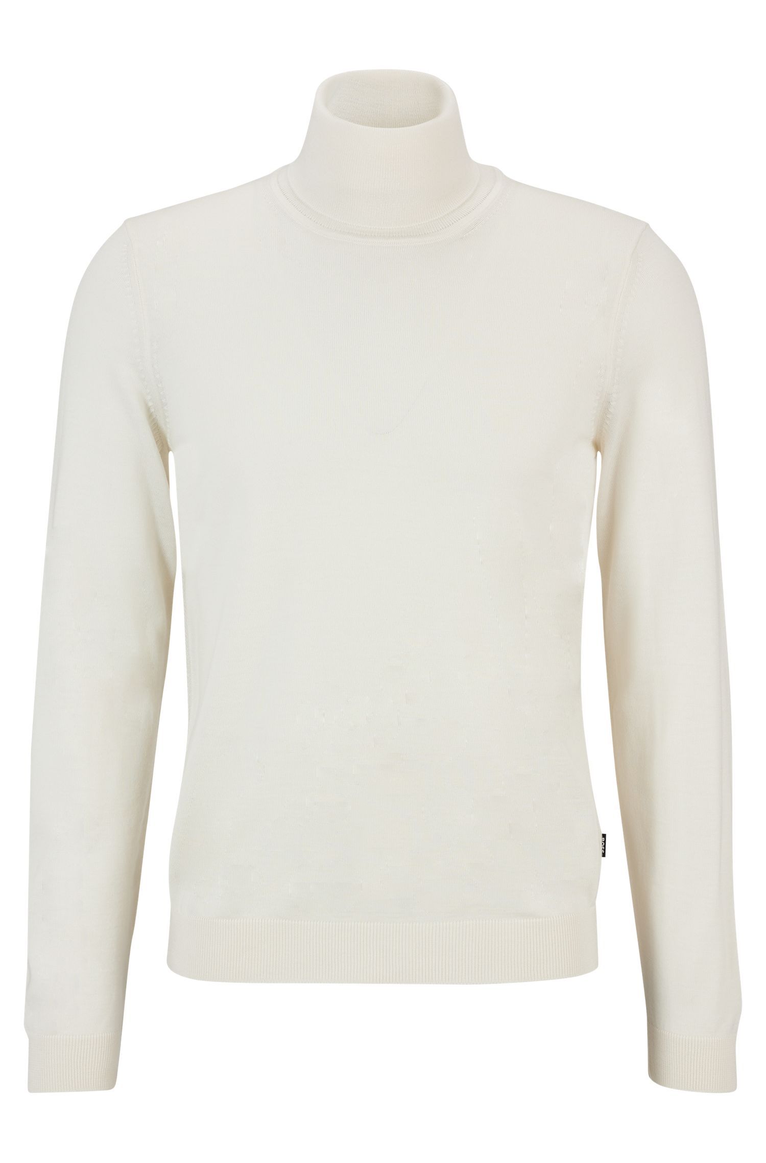 BOSS - Áo sweater dáng slim-fit