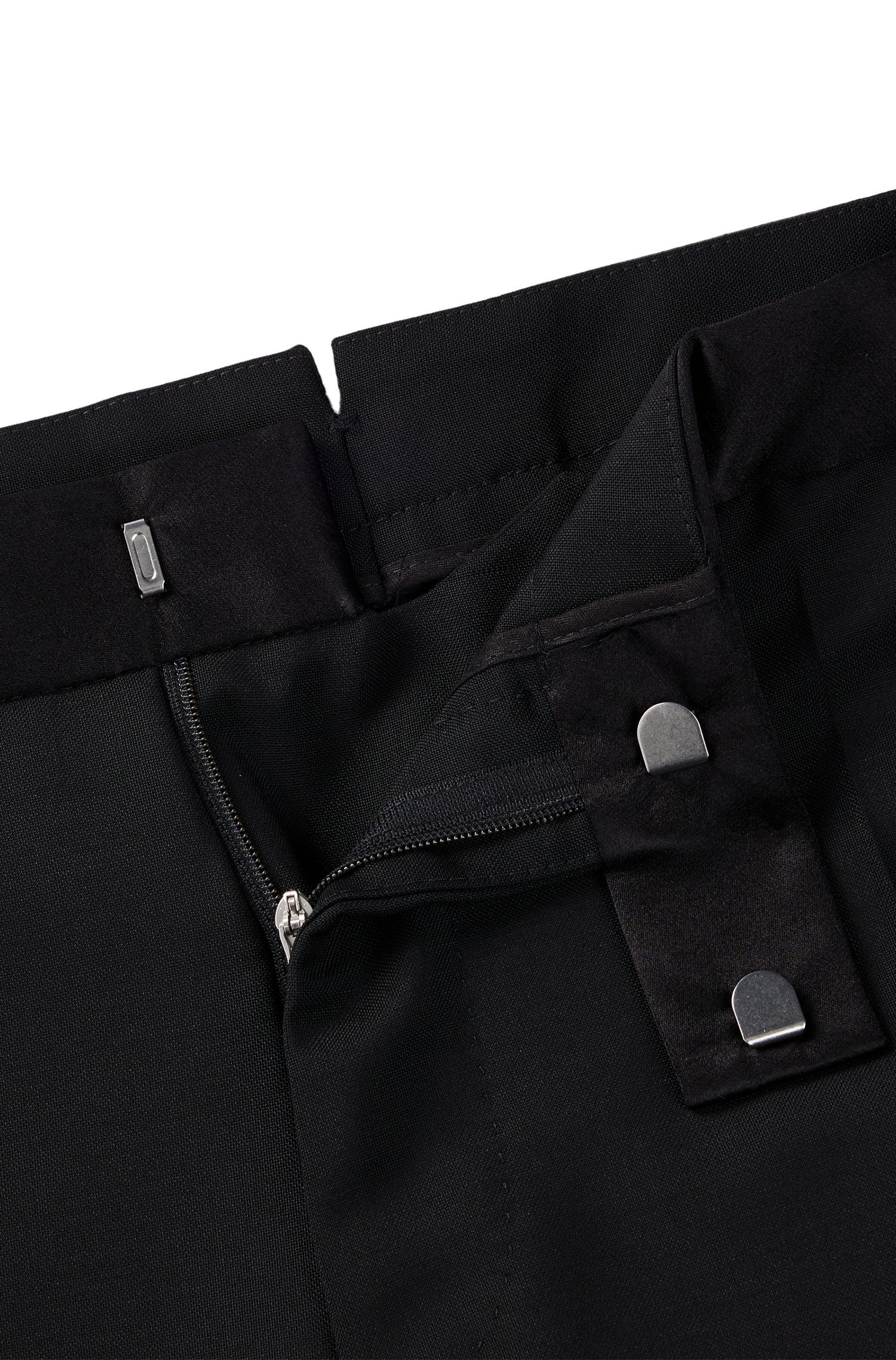 BOSS - Quần len nguyên chất và vải mohair