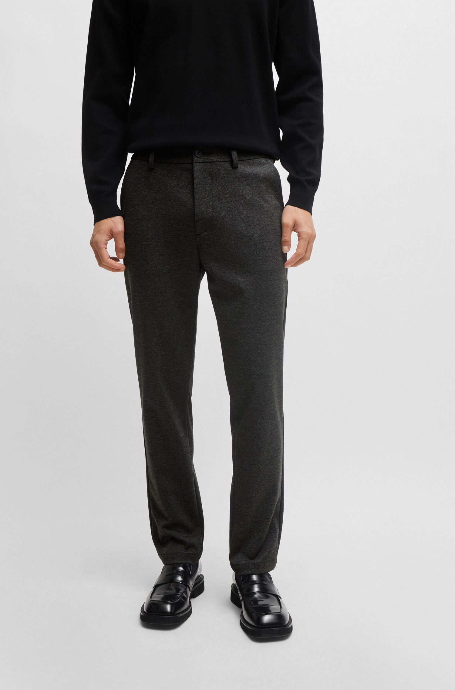 Quần âu dáng ôm slim fit vải cao cấp