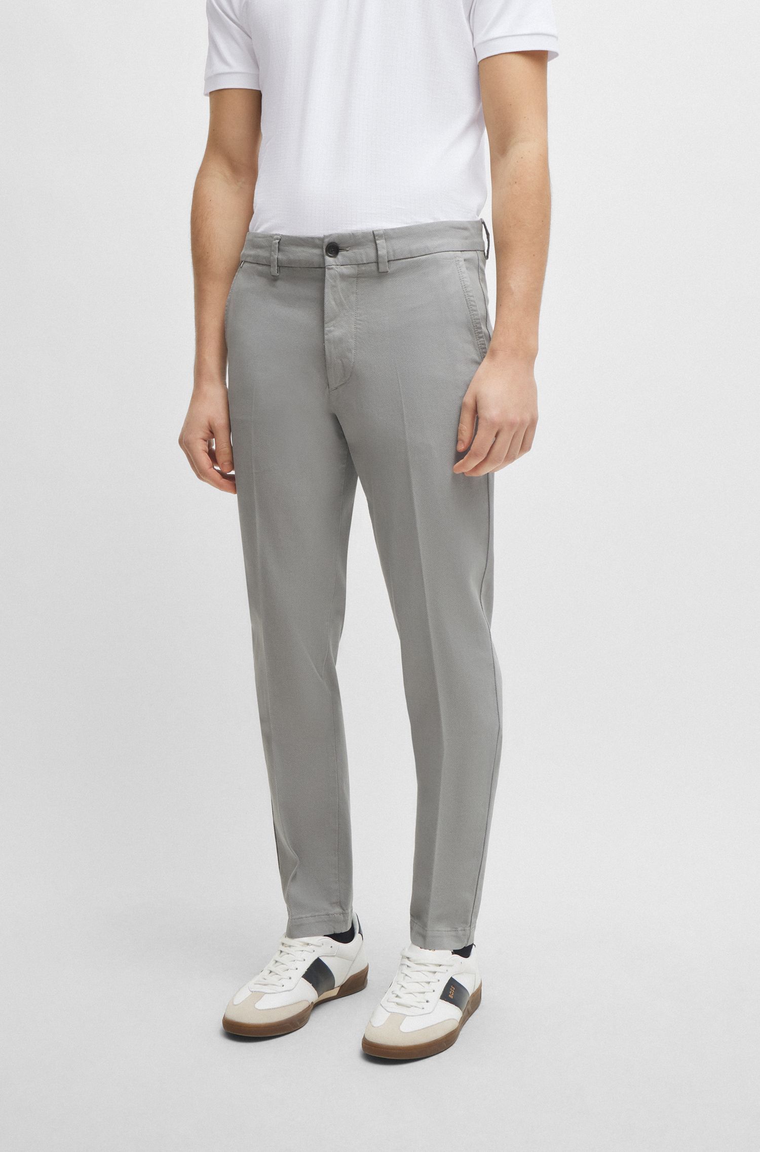Quần chino co giãn dáng ôm slim fit