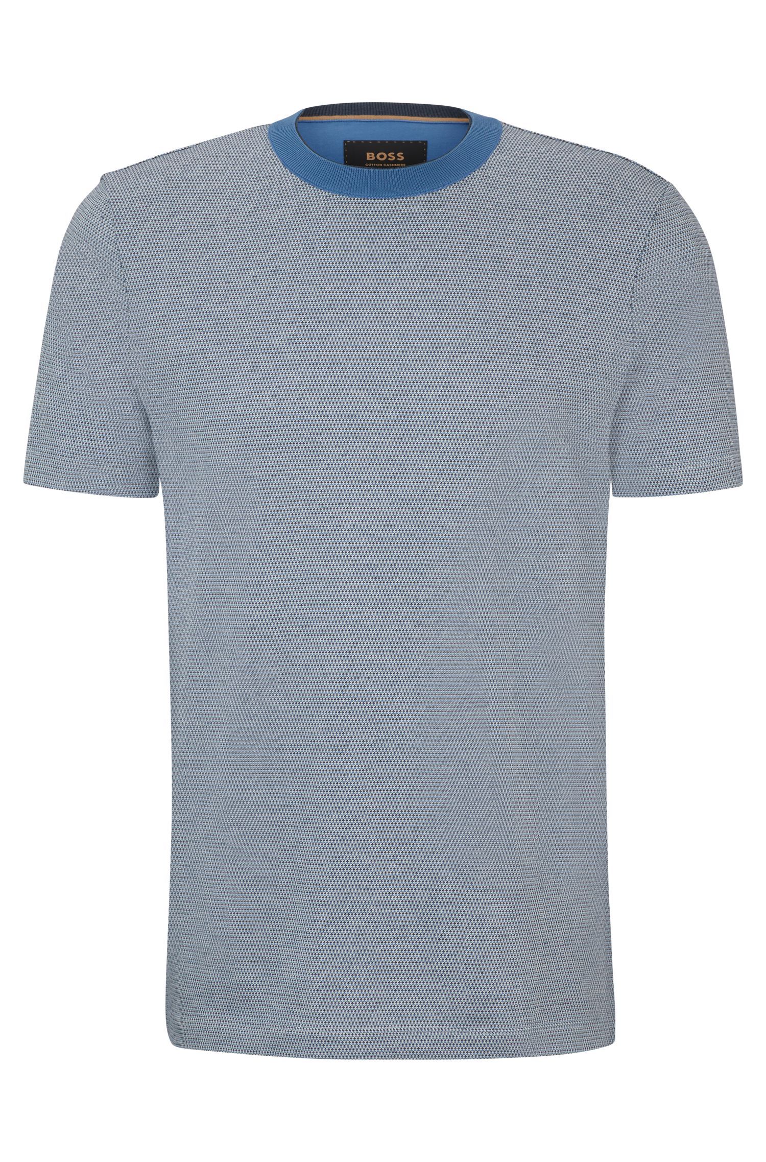 BOSS - Áo thun cotton và Cashmere