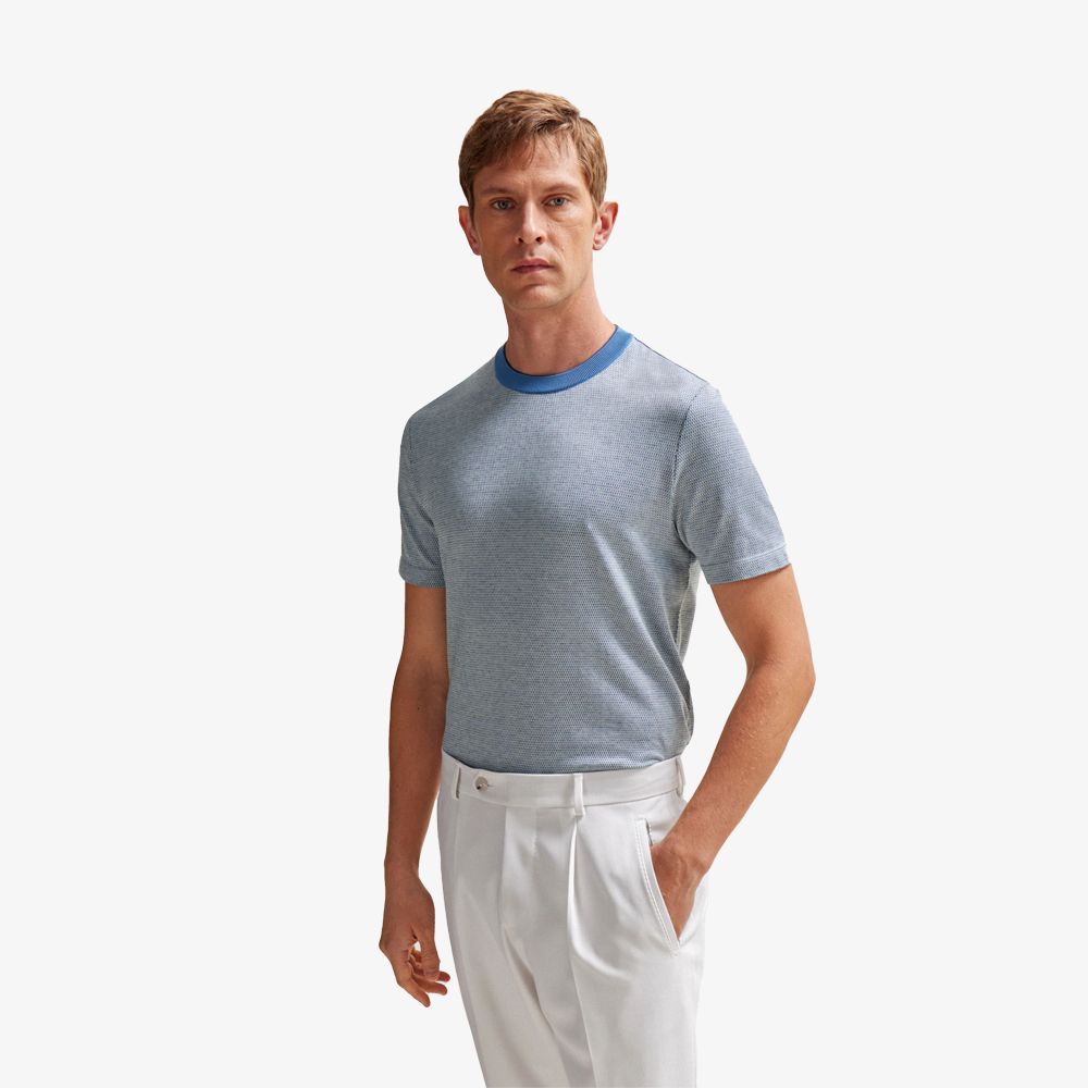 BOSS - Áo thun cotton và Cashmere