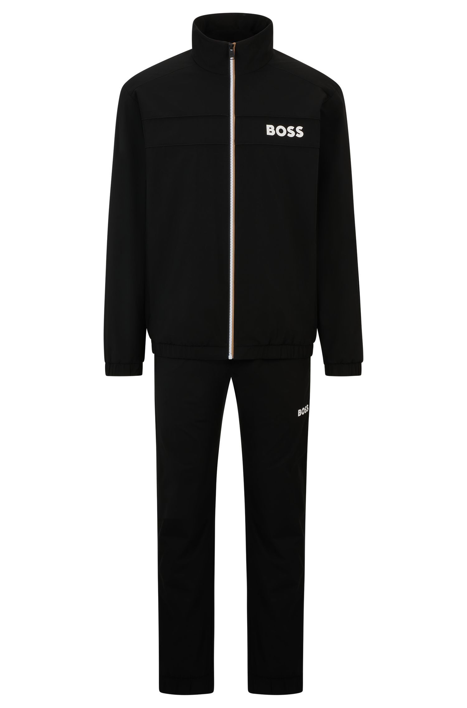 BOSS - Bộ đồ thể thao chống thấm nước có logo tương phản