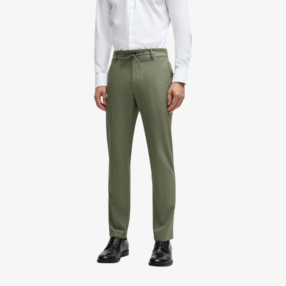 BOSS - Quần slim-fit làm từ nylon mesh