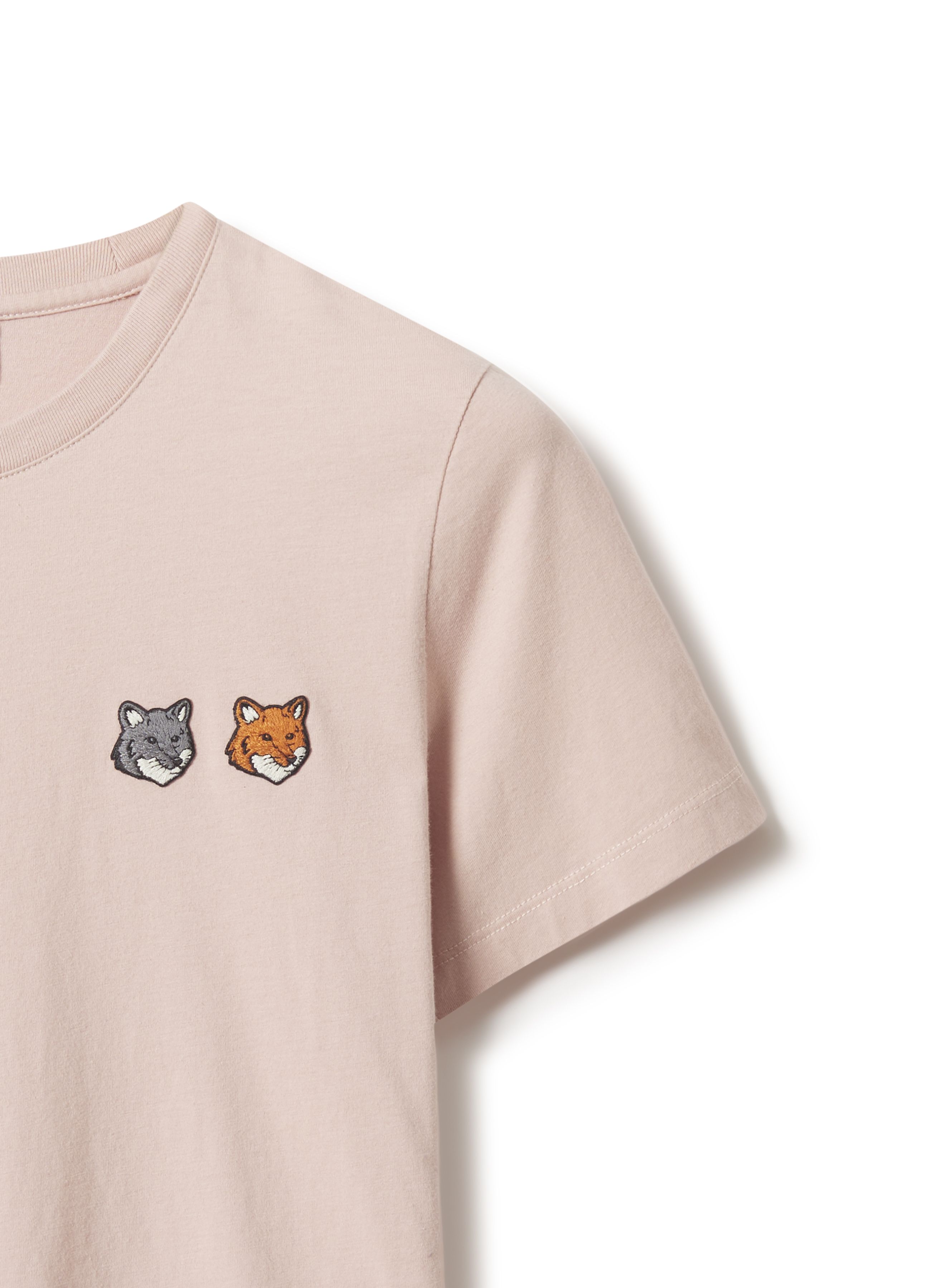 Maison Kitsuné - Áo thun nữ Double Fox Head dáng Regular