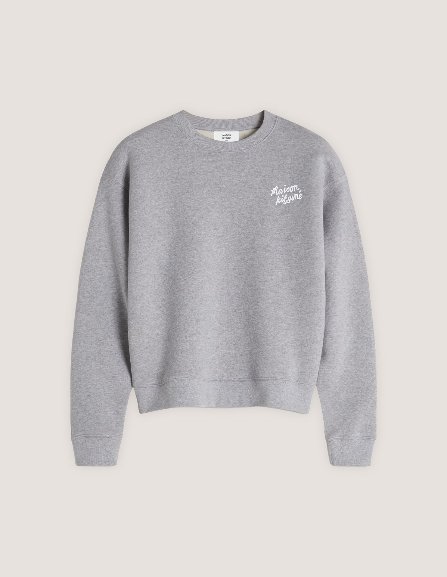 Áo nỉ nữ Maison Kitsuné Handwriting dáng Comfort