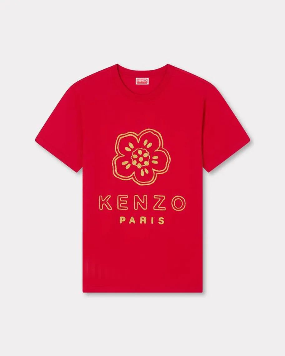 Kenzo - Áo thun cotton thêu KENZO Boke Flower dáng slim.