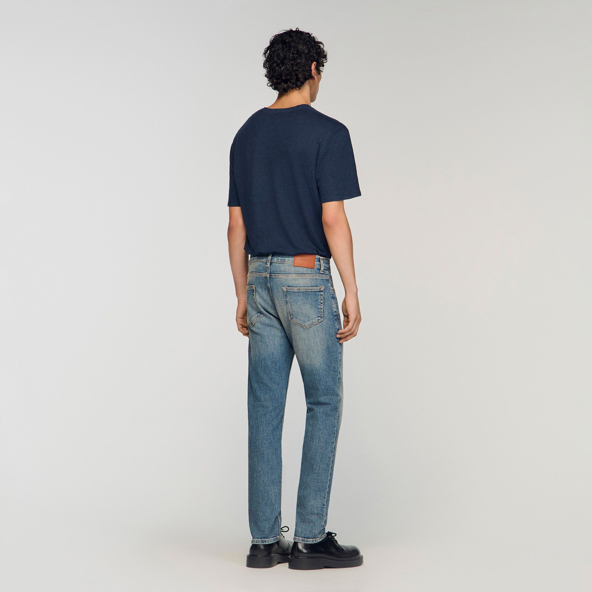 Sandro - Quần jeans dáng ôm