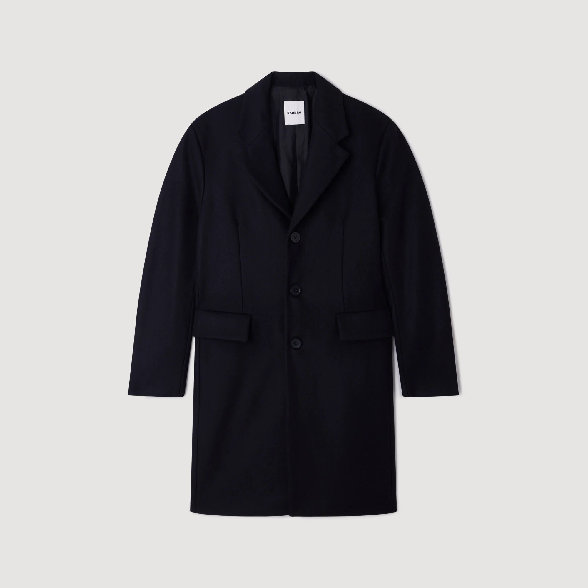 Sandro - Áo khoác len và cashmere