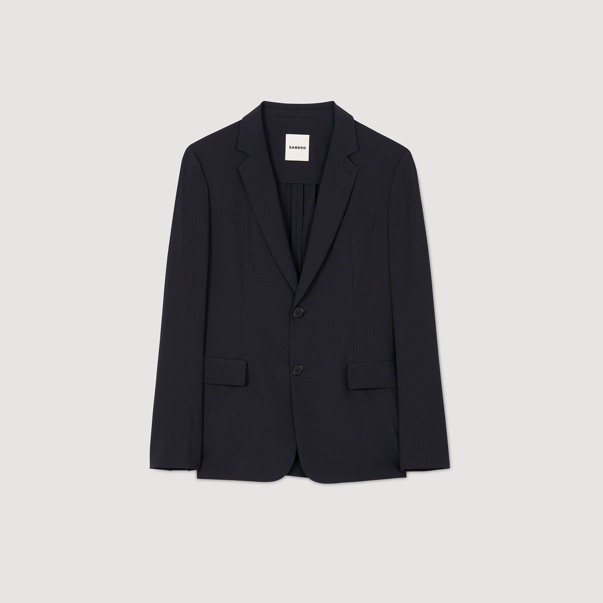 Sandro - Áo khoác vest bằng len