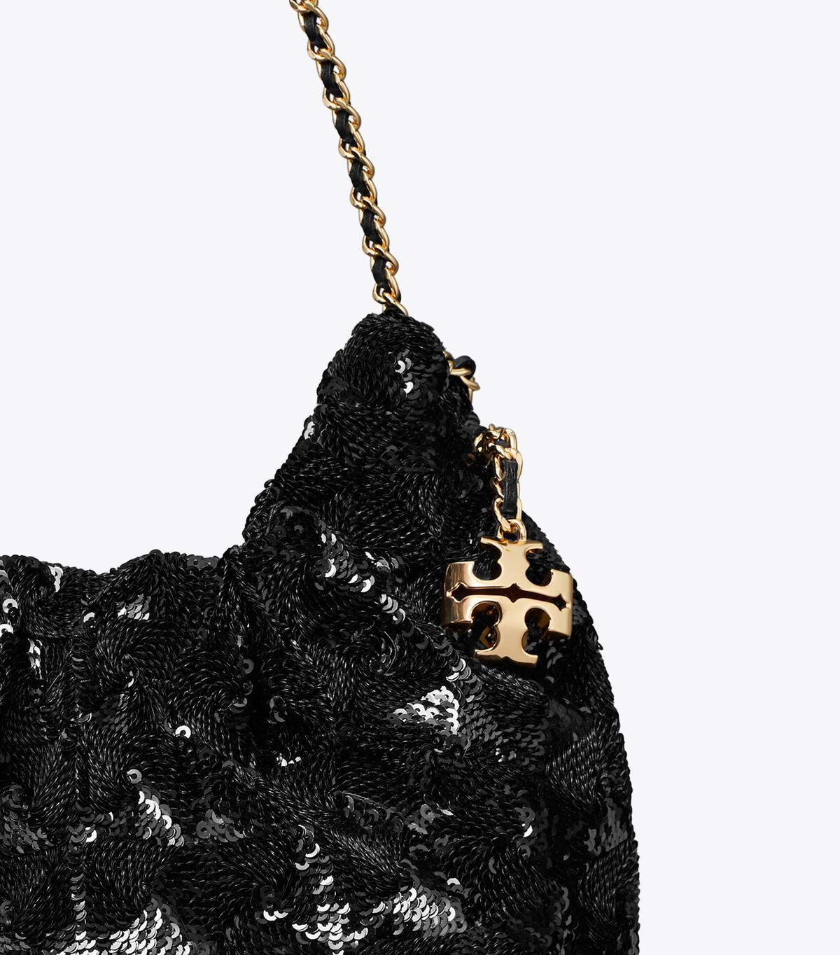 Tory Burch - Túi Hobo Mini Fleming Sequin